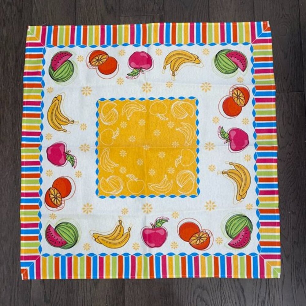 Large Kitchen Drying Towel Dishcloth Fruits Themed Farmhouse Decor